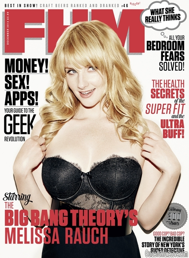 9 reasons why FHM cover star Melissa Rauch is the world's sexiest geek