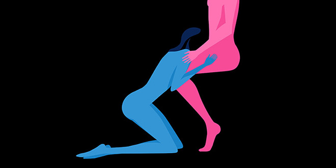 LELO Sex Position of the Week: The Edge of Your Seat