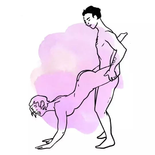 What is the 'Wheelbarrow' Sex Position?